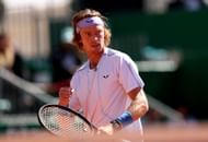 Rublev is into the last four.